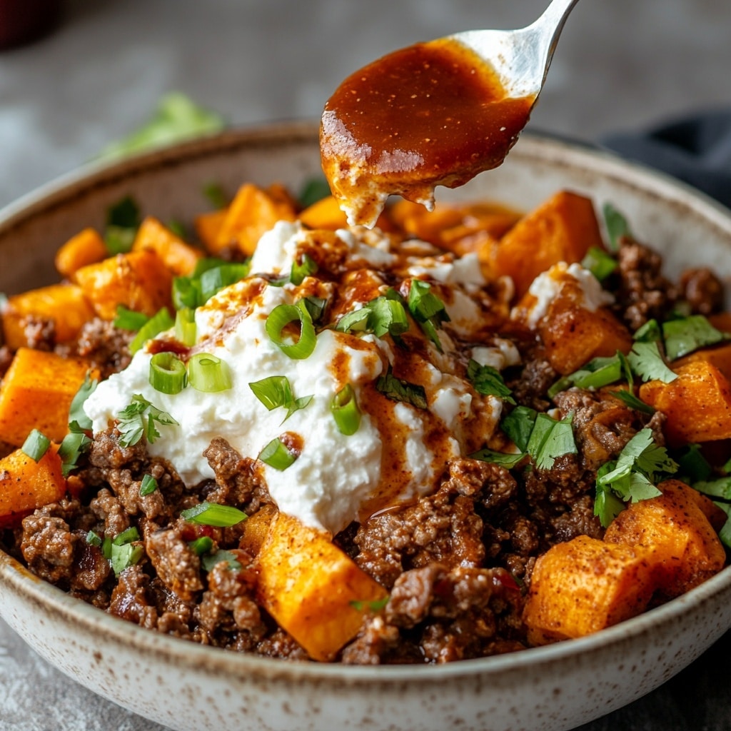 5 Viral Sweet Potato Taco Bowl Ideas – TikTok Inspired Variations for Taco Night Viral Sweet Potato Taco Bowl Cottage Cheese Sweet Potato Taco Bowl with Protein Boost