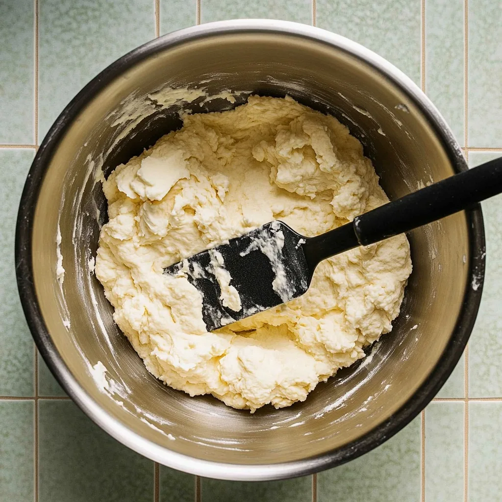 How to Make Pizza Crust from Cottage Cheese | Easy Gluten-Free Recipe How to Make Pizza Crust from Cottage Cheese Gluten-free pizza dough made from cottage cheese, eggs, and flour being mixed in a stainless steel bowl with a spatula.