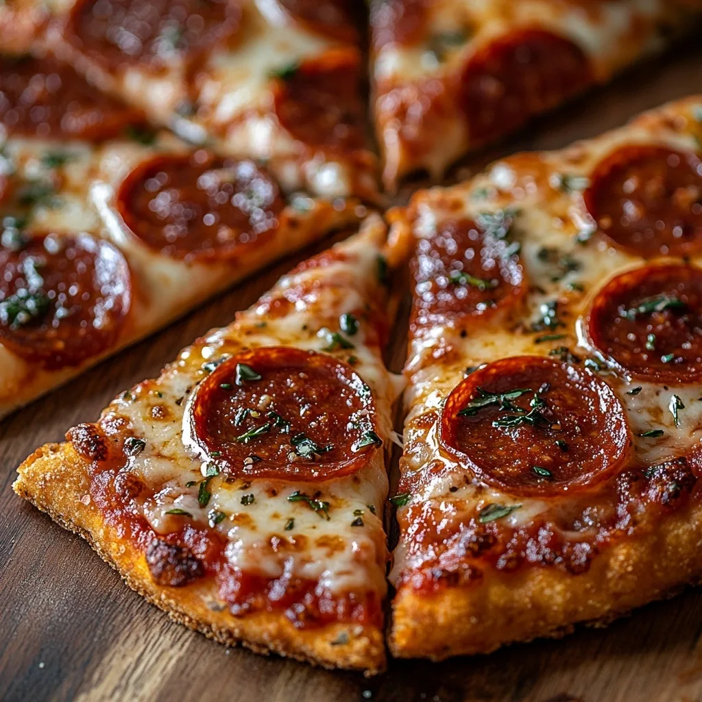 How to Make Pizza Crust from Cottage Cheese | Easy Gluten-Free Recipe How to Make Pizza Crust from Cottage Cheese Freshly baked gluten-free pizza with cottage cheese crust topped with pepperoni and mozzarella on a wooden board.