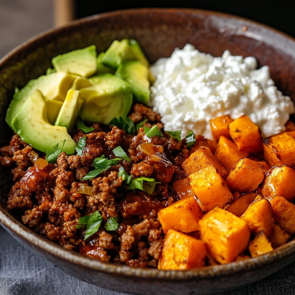 Sweet Potato Taco Bowl Hot Honey – Irresistibly Cozy & Gluten-Free Sweet Potato Taco Bowl Hot Honey Sweet potato taco bowl hot honey with avocado and ground meat