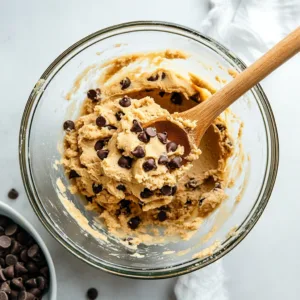 Chickpea Flour Cookies: Irresistibly Chewy & Gluten‑Free Treats Chickpea Flour Cookies Chickpea flour cookie dough mixed with chocolate chips in a glass bowl