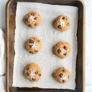 Chickpea Flour Cookies: Irresistibly Chewy & Gluten‑Free Treats Chickpea Flour Cookies Unbaked chickpea flour cookie dough balls with chocolate chips and sea salt on parchment