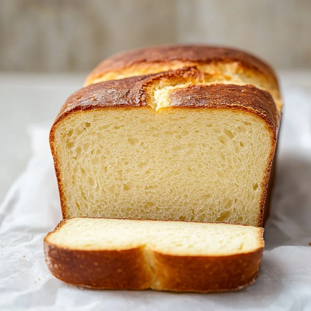 Gluten-Free Japanese Milk Bread (Tangzhong) – Soft, Pillowy, and Easy Gluten-Free Japanese Milk Bread Freshly sliced gluten-free Japanese milk bread with soft, airy crumb