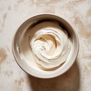 High Protein Greek Yogurt Bark: The Best Frozen Snack You’ll Love High Protein Greek Yogurt Bark Bowl of creamy Greek yogurt and protein powder mixture for high protein bark