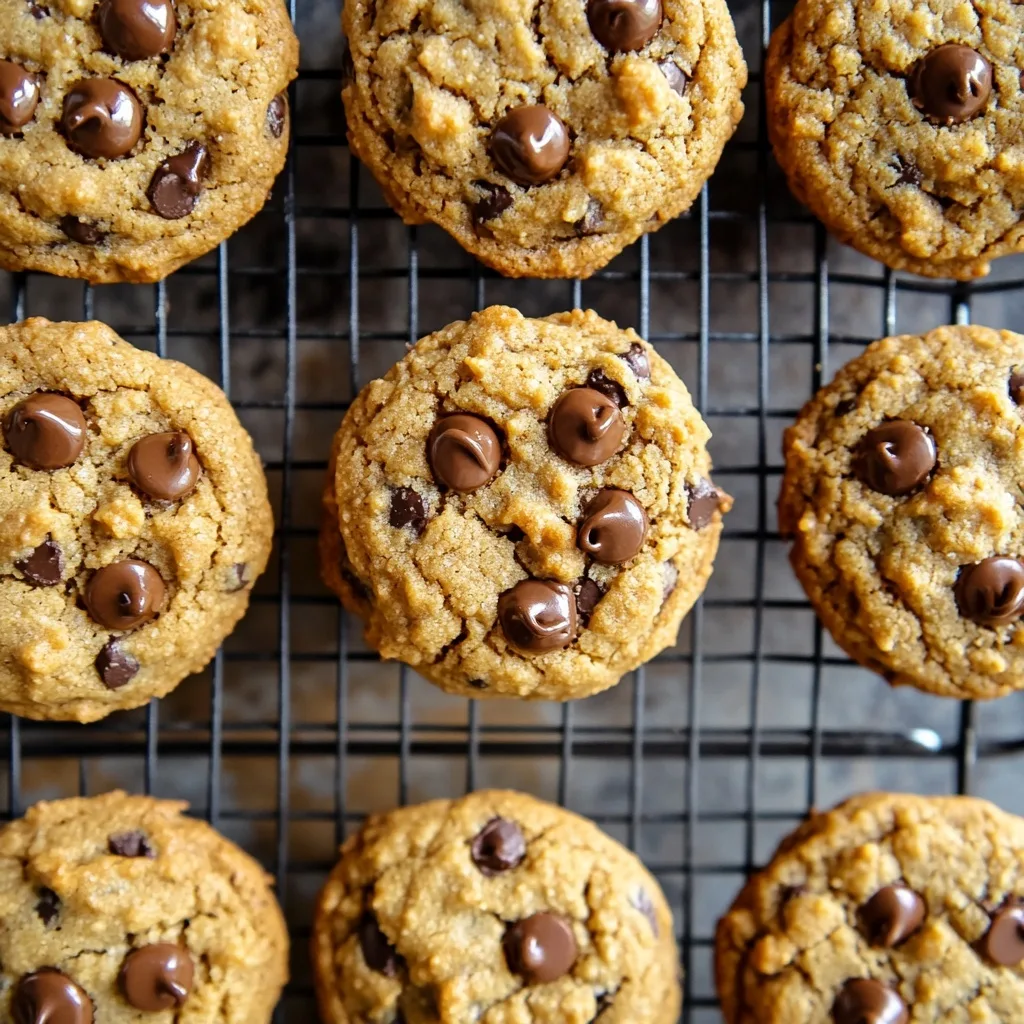 Irresistible Vegan Chickpea Flour Cookies: A Family‑Friendly Treat vegan chickpea flour cookies Freshly baked vegan chickpea flour cookies with chocolate chips on cooling rack